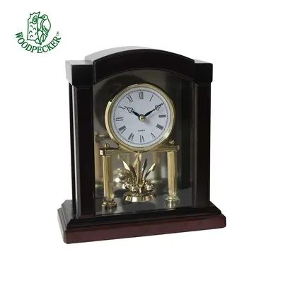 ダークウォールナット置時計